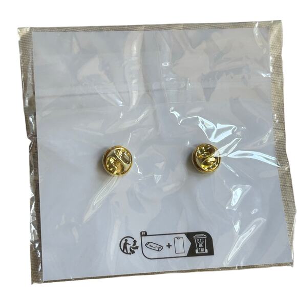 Lillet Blanc French Apéritif Set of Two Enamel Lapel Hat Pins Emily in Paris - Picture 2 of 2